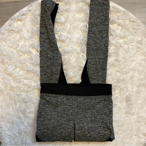 KORAL Frame Heathered Grey Mesh Panel Leggings - Picture 2 of 10